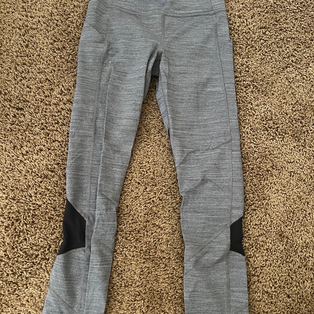 Lululemon Pace Rival Legging - Grey/Black Size 2